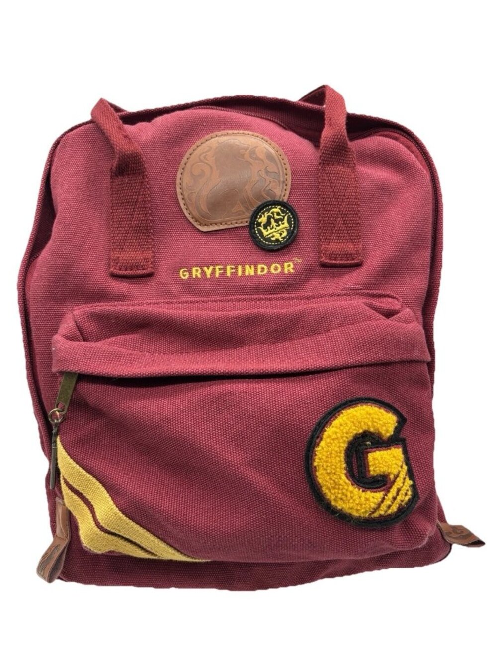 Harry Potter New York Patch Gryffindor Backpack Canvas Unisex
